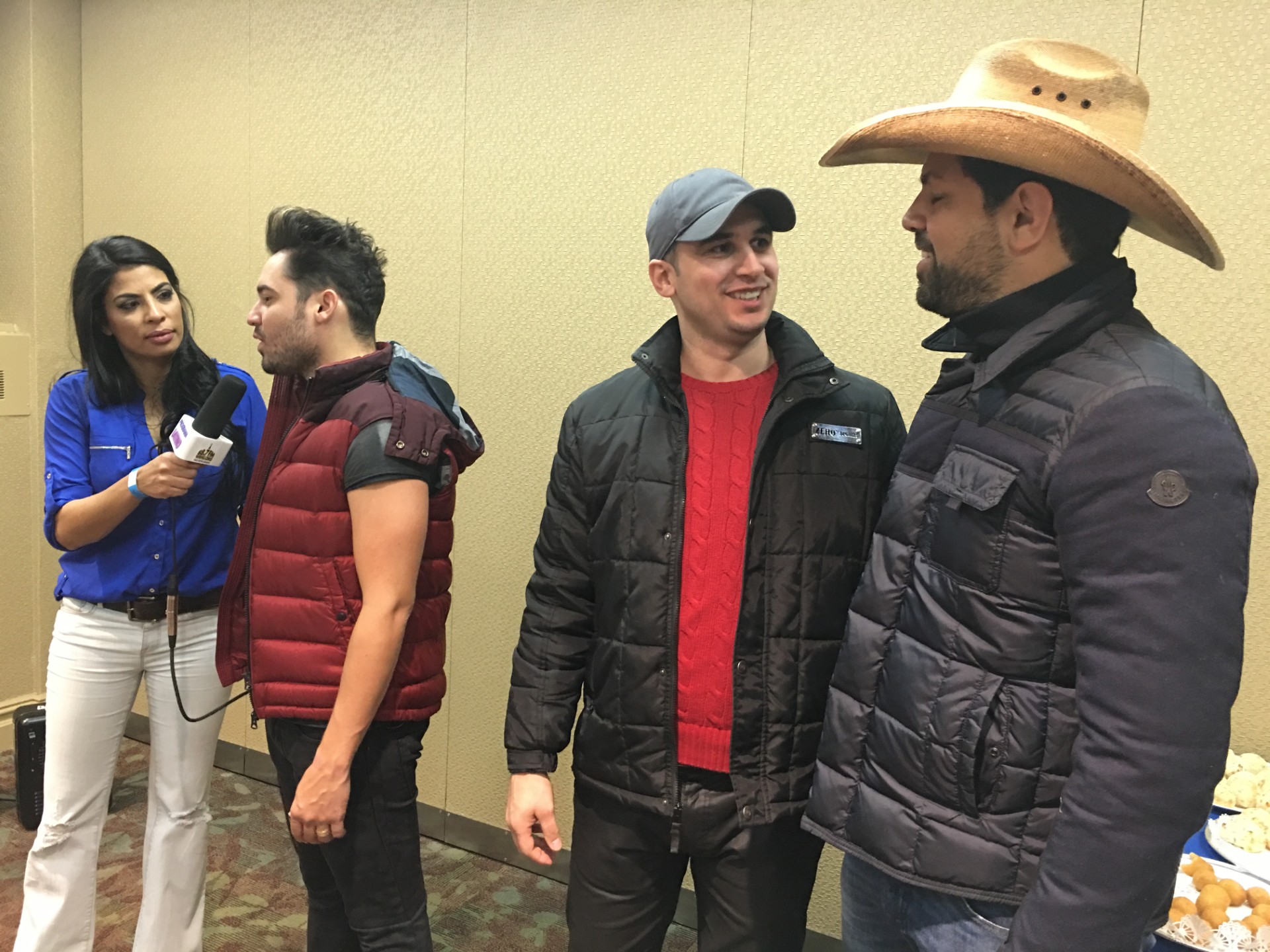 Denis Camargo with Sorocaba backstage