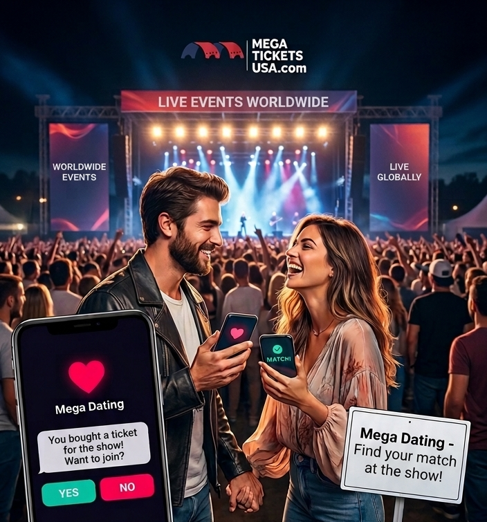 Mega Dating. Find your match at the show